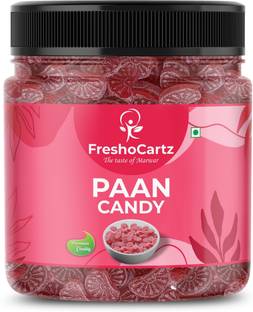FreshoCartz Paan Flavoured Candy | Pan Candy for Kids | Paan Candy | Pan Toffee | Sweet and Hard Candy, Pan Candy