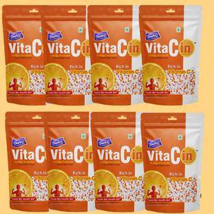 Derby Derby_VitaCin_SP_Pack_8_Each_50pcs_Vitamin_C_Candy Orange Candy