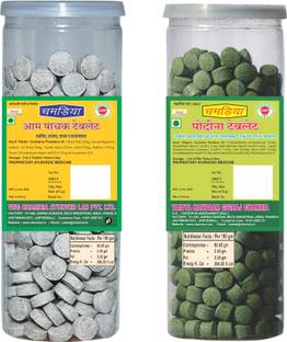 CHAMRIA aam pachak podhina tablate Ayurvedic Tasty digestive- ( Pack of 2)