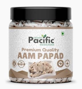 ORGANIC PACIFIC Aam Papad | Sweet and Tangy Mango Slice | Traditional Fruit Snack Sweet & Tangy, Chatpata, slightly bitter Sour Candy
