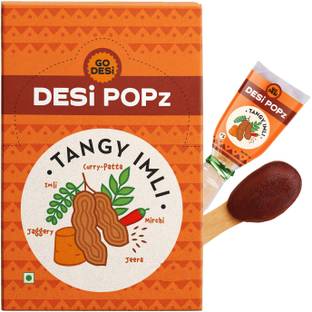 GO DESi Imli Pop Tamarind & Jaggery Sour, Spicy, Tangy Candy