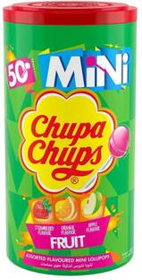 Chupa Chups Mini Fruit | Assorted Flavoured Lollipops | Assorted Lollipop