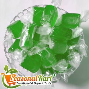 Seasonal Kart Kaccha Aam Toffee Dried Raw Mango Cubes Toffee Toffee Jelly Candy Mango Toffee