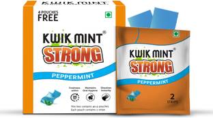Kwik Mint Sugar Free Cool Mint Mouth Freshener Oral Care Strips Mint Mouth Freshener