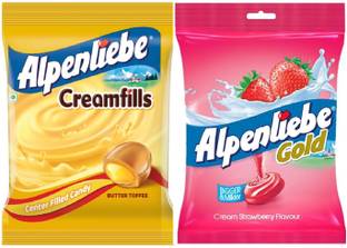 Alpenliebe Creamfills & Strawberry Candy