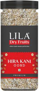 lila dry fruits HIRA KANI GOND 100G JAR PACK | PREMIUM QUALITY GUM ARABIC FOR LADDU & SWEETS Unflavoured