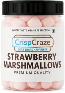 crispcraze marshmallow candy /strawberry marshmallow candy (40 pieces) strawberry, vanilla, starwberry vanilla marshmallow Marshmallow