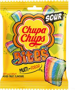 Chupa Chups Bites Mixed Fruit Sour Candy
