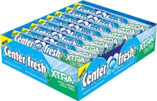 center fresh Xtra Peppermint Flavour, Chewing Gum Stick Pack Mint Mint