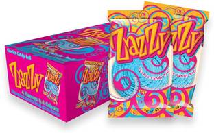ZAZZY Sour Chewy Candy Rolls with Assorted Flavour Jelly Candy