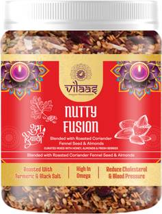 Vilaas Dried Nutty Fusion | Healthy, Delicious Snack with Nuts & Fruits Sweet Mouth Freshener