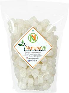 Nature Vit Litchi Flavour Candy, 400g | Juicy, Sweet Mouth Freshener for Kids & Adults Litchi Toffee