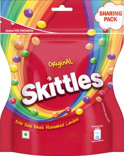 Skittles Original Fruit flavored Candies Fruit Candy