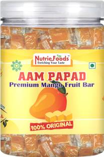 Nutriefoods Aam Papad | Premium Mango Fruit Bar, Mango Toffee Mango Toffee