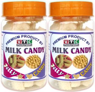 VTC Pure Milk Jelly Candy Milk Sugar Coated Jelly Bites Candy Milk Jelly Candy