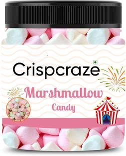 crispcraze marshmallow candy /strawberry marshmallow candy (100pieces) strawberry, vanilla, marshmallow Marshmallow
