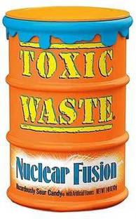 TOXIC WASTE Hazardously Nuclear Fusion Sour Candy