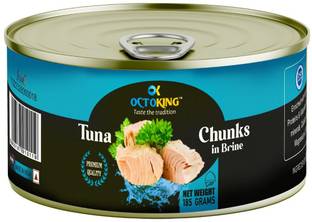 Octoking TUNA CHUNKS WITH SALT WATER Sea Foods
