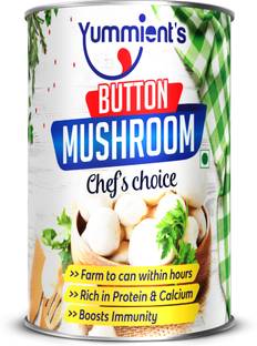 Yummients Canned Buttion Mushrooms Mushroom