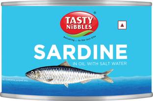 Tasty Nibbles Sardine In Oil With Salt Water 450g Sea Foods