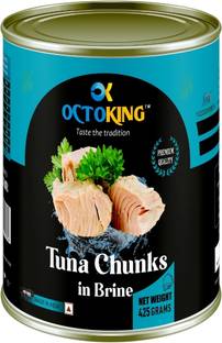 Octoking Tuna Chunks in Brine 425gm Sea Foods