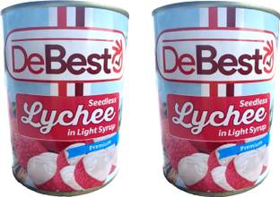 DeBesto Premium Seedless Lychee 565gm - Pack Of 2 Fruits