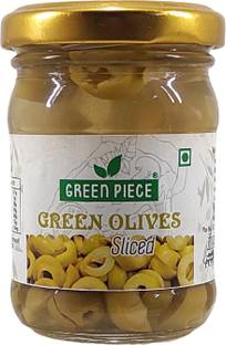 GREEN PIECE Green olives Sliced (120 gm) Olives