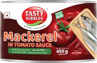 Tasty Nibbles Mackerel In Tomato Sauce 450g Sea Foods