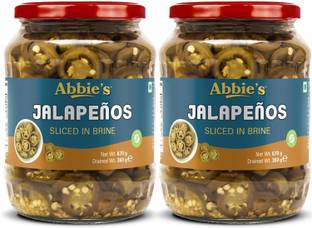 Abbie's Jalapenos sliced in brine 670g Pack of 2 Jalapenos