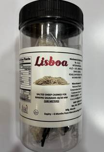 LISBOA SALTED SHEEP SAUSAGE CASINGS HOT DOGS Meat