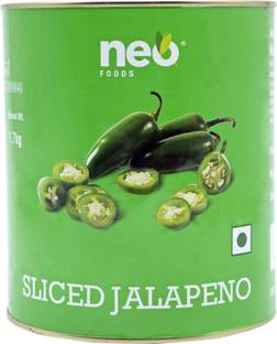 neo Sliced Jalapenos I 100% Vegan, Non-GMO I Jalapenos