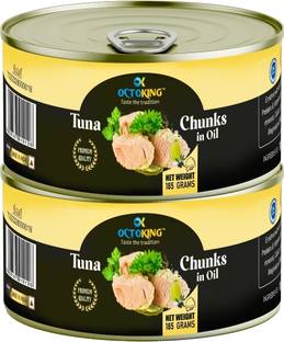 Octoking Tuna Chunks in Vegetable Oil Sea Foods Chunks