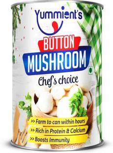 Yummients Canned Buttion Mushrooms Mushroom