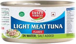Tasty Nibbles Light Meat Tuna Flakes In Water Salt Added Sea Foods