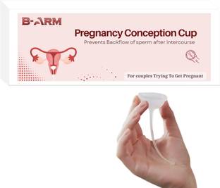 B-Arm Reusable Conception Aid Cup for Women| Soft & Flexible with 9 cm Long Stem| Intravenous  Cannula