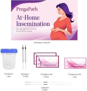 PregaPath Self Inseminate Conceive Kit, At-Home IVI-IUI, Medical-Grade, Safe-Natural-Easy, Intravenous  Cannula