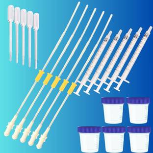 Krishco IUI CANNULA KIT- with 17 Cm CANNULA AND CONTAINER Intravenous  Cannula