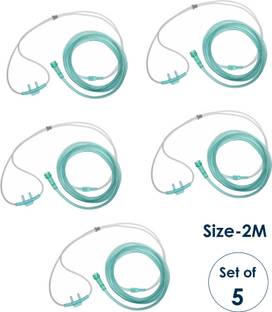 AMAZECARE Nasal Cannula Adult Size Length- 2 meter (Pack of 5) Nasal  Cannula