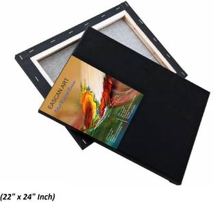 Eascan Art 22" x 24" Cotton Medium Grain Pre Stretched Canvas (Set of 1)
