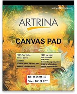 Eascan Art 16X20 Cotton Medium Grain Canvas Pad (Set of 1)