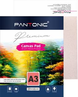 VARIETY A3 Cotton Acid Free Canvas Pad (Set of 10)