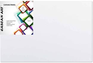 Eascan Art 9" x 12" Polycotton Medium Grain Board Canvas (Set of 3)