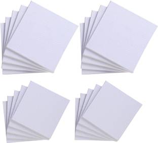 Love Store 3x3 Premium Set of 10 Cotton Medium Grain Acrylic Primed Board (Set of 10)