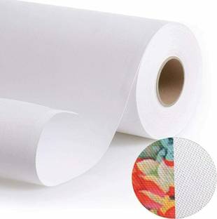 ZEN TREK 12 " X 5 MTR CANVAS ROLL Cotton Grain Canvas Roll (Set of 1)