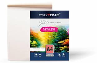 PANTONIC A/4 CANVAS PAD Cotton Medium Grain Canvas Pad (Set of 1)