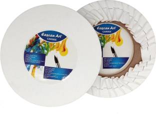 Eascan Art 8 Cotton Medium Grain Pre Stretched Canvas (Set of 2)