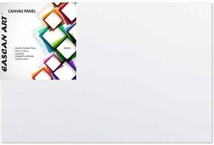 Eascan Art 12" x 16" Cotton Medium Grain Board Canvas (Set of 1)