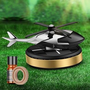 AirMount ™ New Helicopter alloy Solar Car Air Freshener Aromatherapy Car Interior Diffuser Aromatherapy Car Interior Decoration Accessories Perfume Diffuser