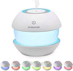 KERFORA Magic Diamond Humidifier 7 Color LED Lights Air Purifiers Portable Room Air Purifier