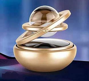 QAWACHH Solar Power /Home and Office Moving Ball Car Air Vent Trim